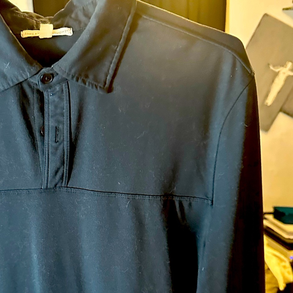 Threads 4 thought long sleeve polo